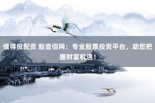 值得投配资 股壹佰网：专业股票投资平台，助您把握财富机遇！